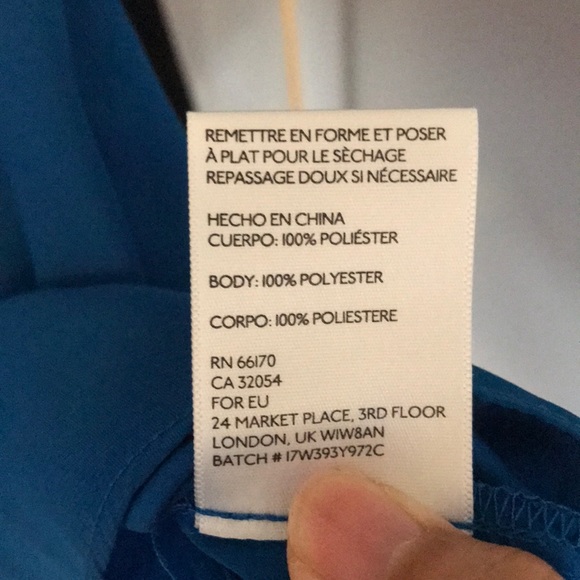 Bright Blue racerback dress - Picture 7 of 8